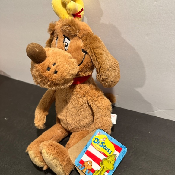 Aurora Dr. Suess "Max" Plush/Stuffed Grinch's Puppy Dog Toy W/Tags - Picture 3 of 14